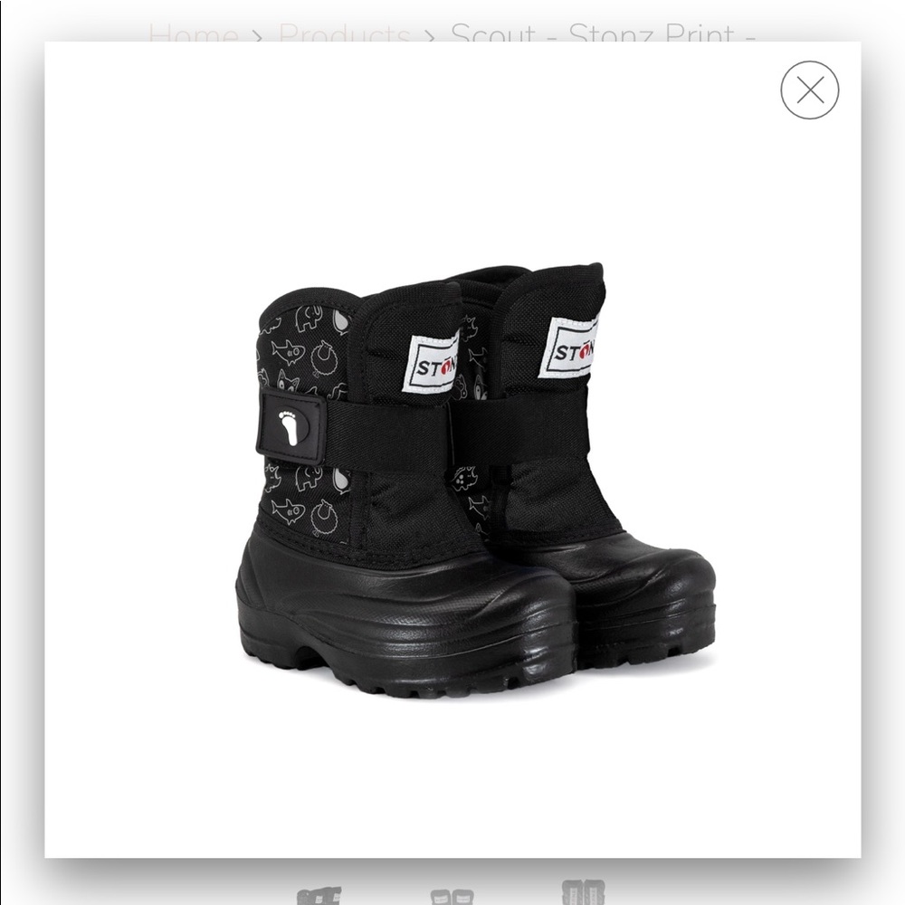 Stonz winter boots size 8
